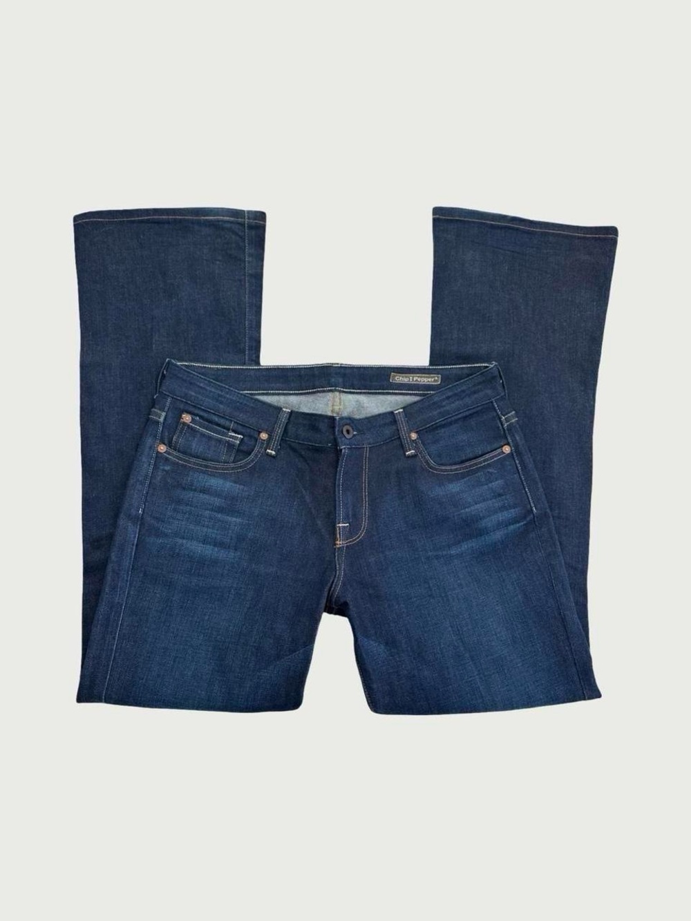 Relaxed Fit Low Rise Bootcut Jeans